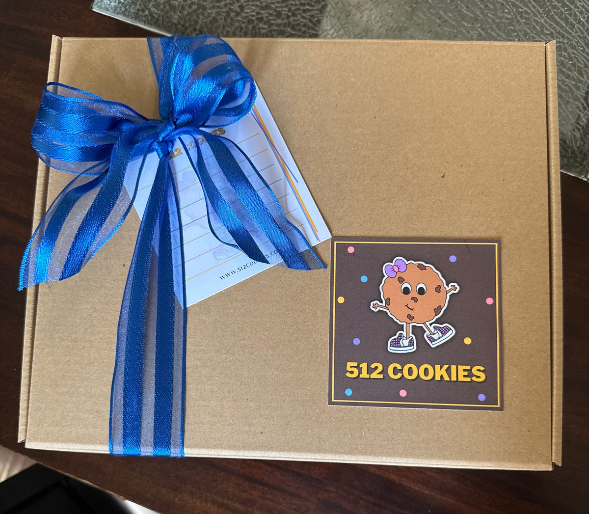 The Sampler Box — 20 Freshly Baked 2 oz Cookies (4 Flavors)