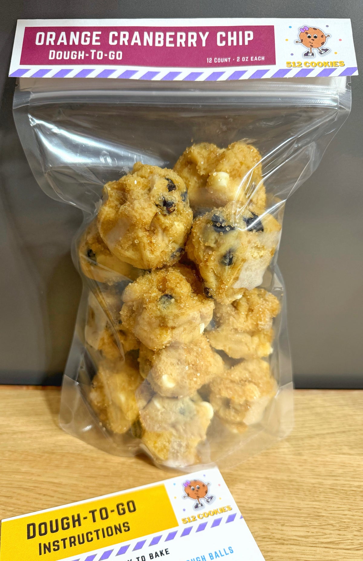 Orange Cranberry Chip– Dough To Go