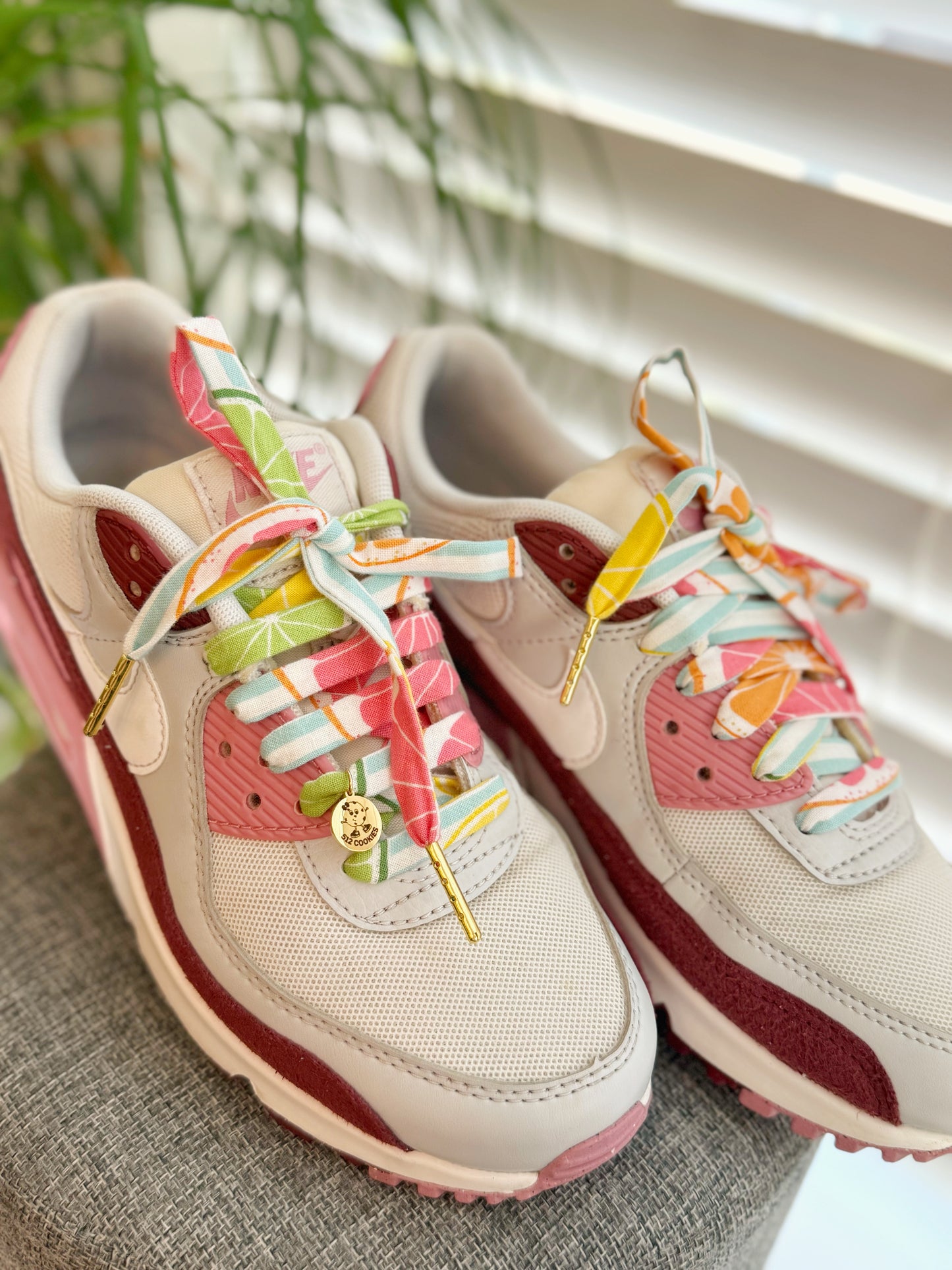 Lemonade print Laces