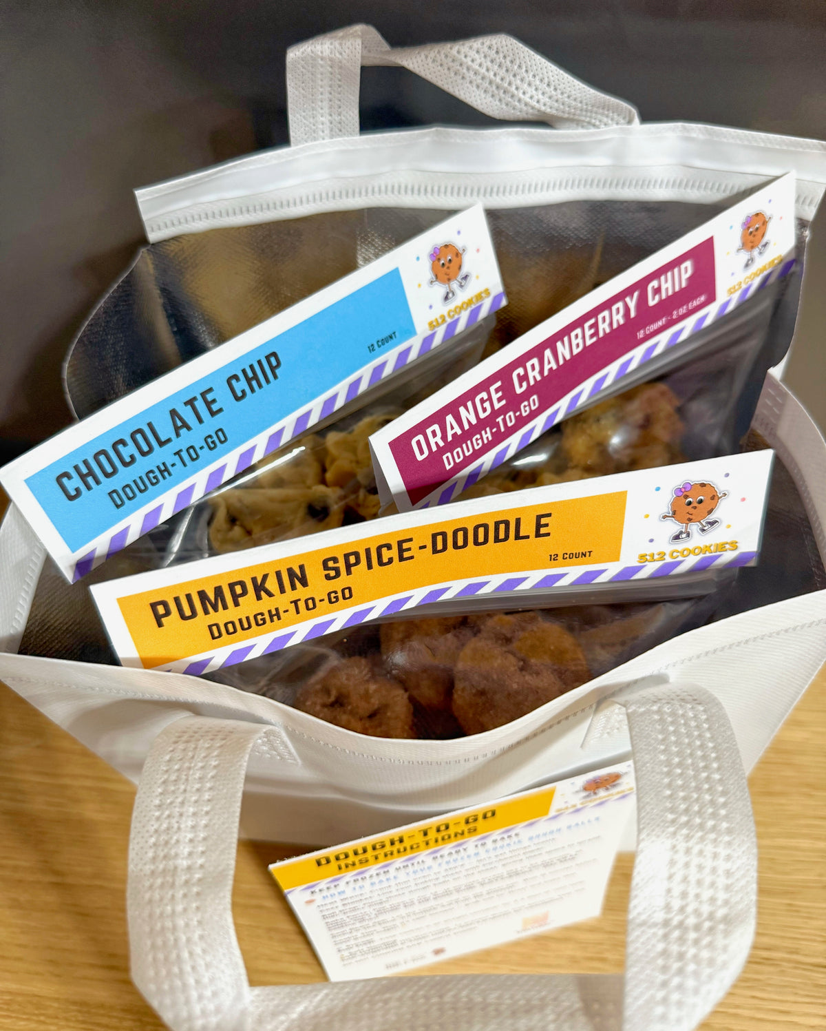 3 Pack Variety Bundle – Dough To Go