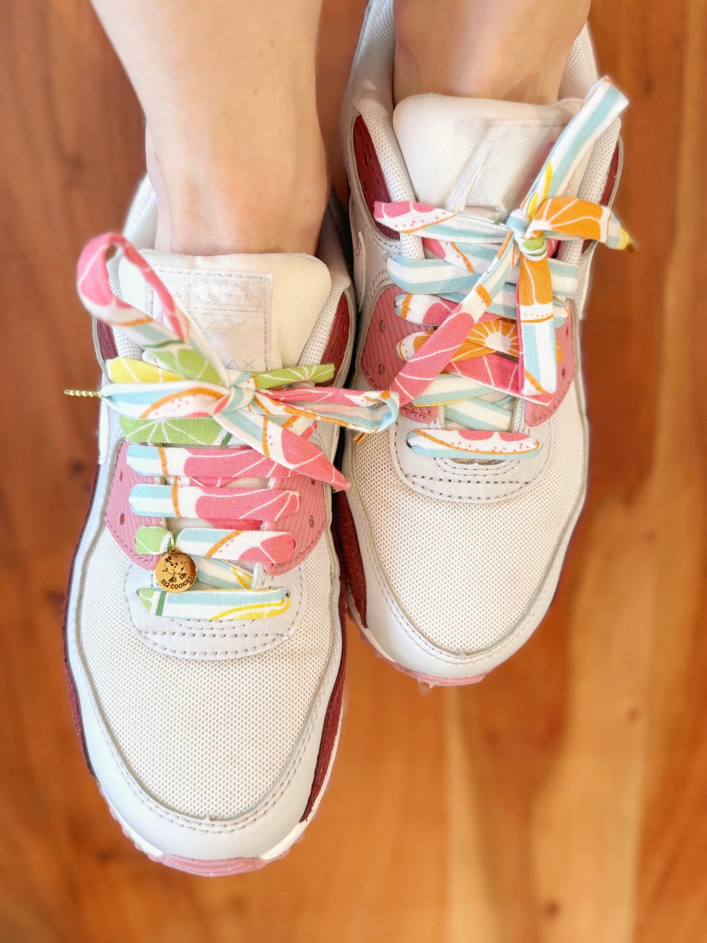 Lemonade print Laces